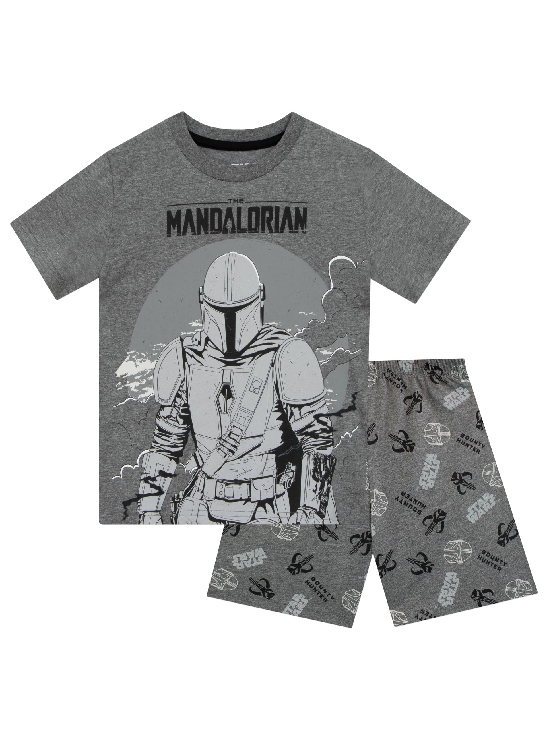 Star Wars Pyjamas Boys The Mandalorian Long Pyjama Set Kids