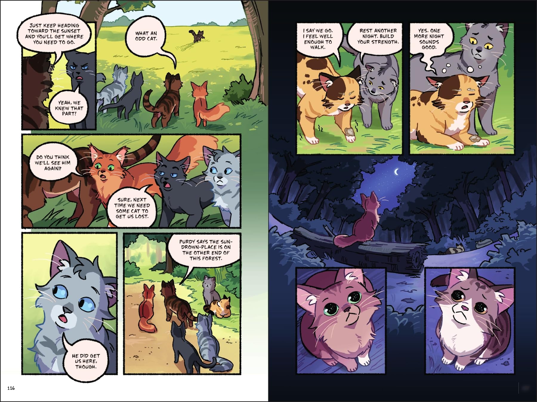 Warriors Graphic Novel: The New Prophecy: 4