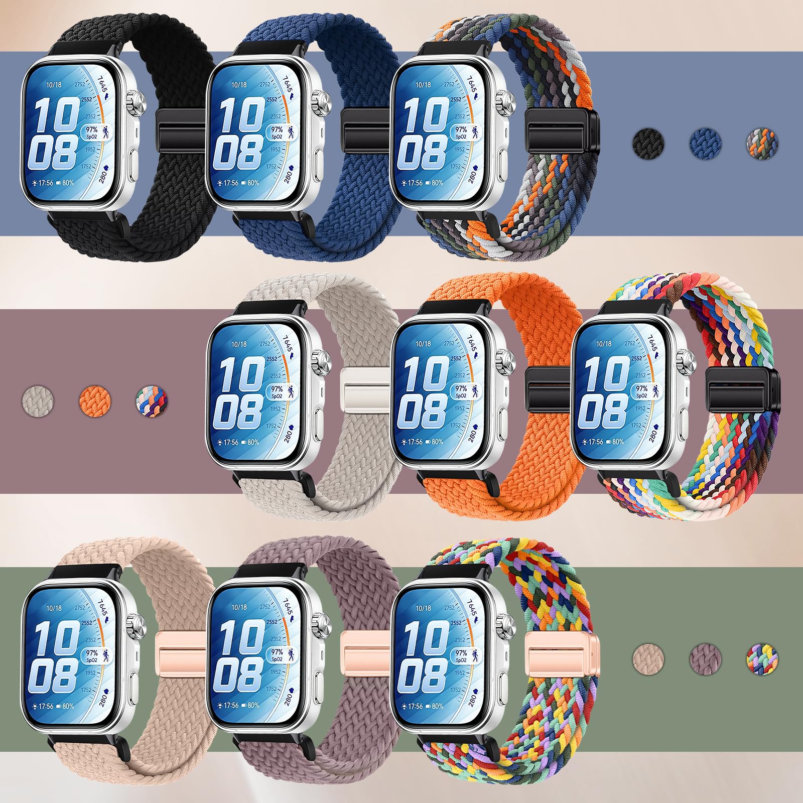 Amazon.co.jp: [YealRed] バンドHuawei Watch Fit 5 Pro/4 Pro に対応 