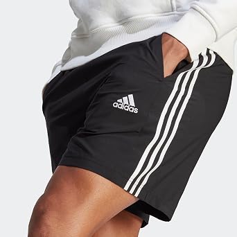 adidas Mens Essentials 3 Stripes Shorts