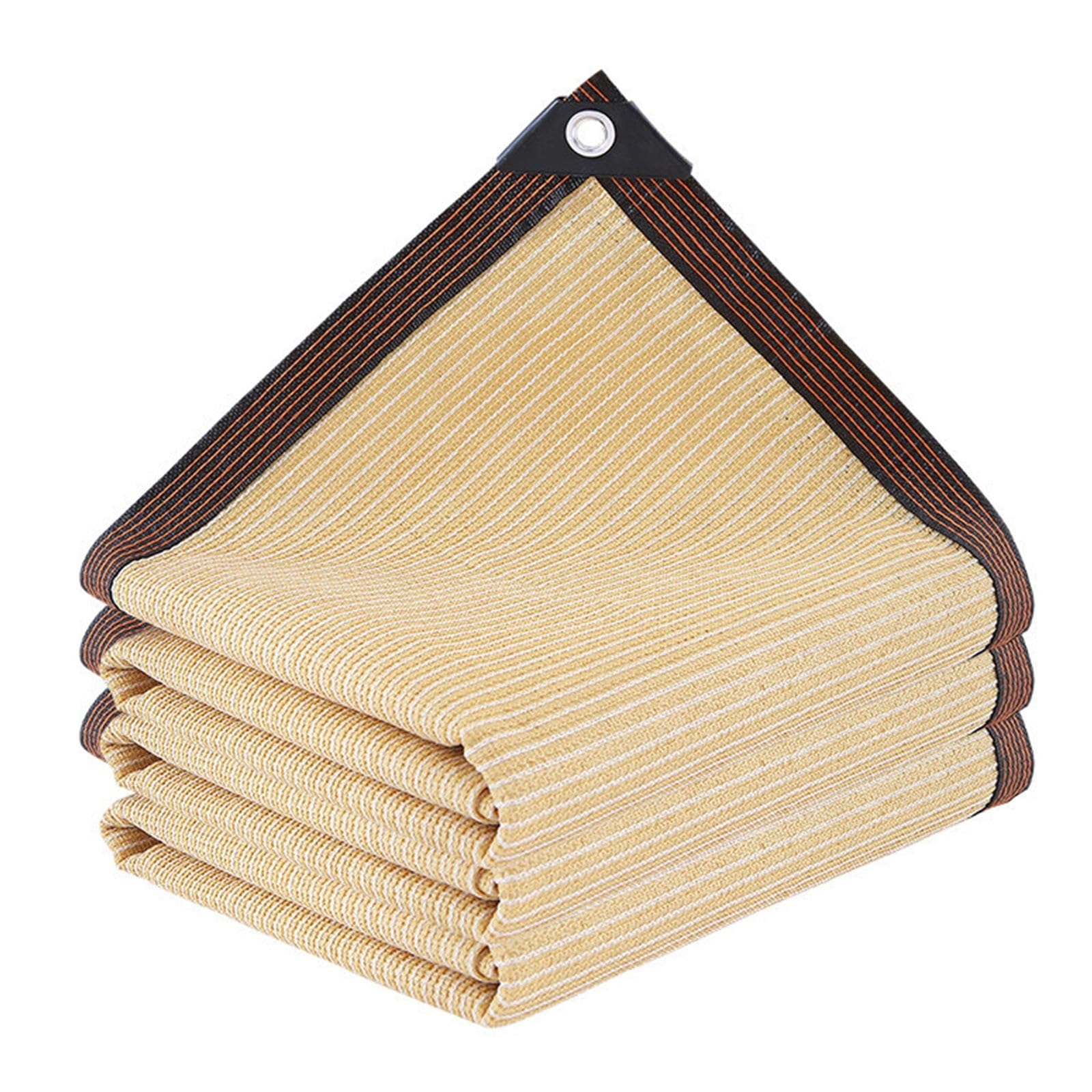 Tissu d'ombrage pour serres pergola plantes filet occultant 90% avec œillets
