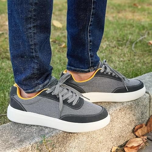 Miniatura 6 de OrthoComfoot Zapatillas ortopédicas de moda para hombre para fascitis plantar cómodos zapatos ortopédicos para caminar con soporte para el arco,