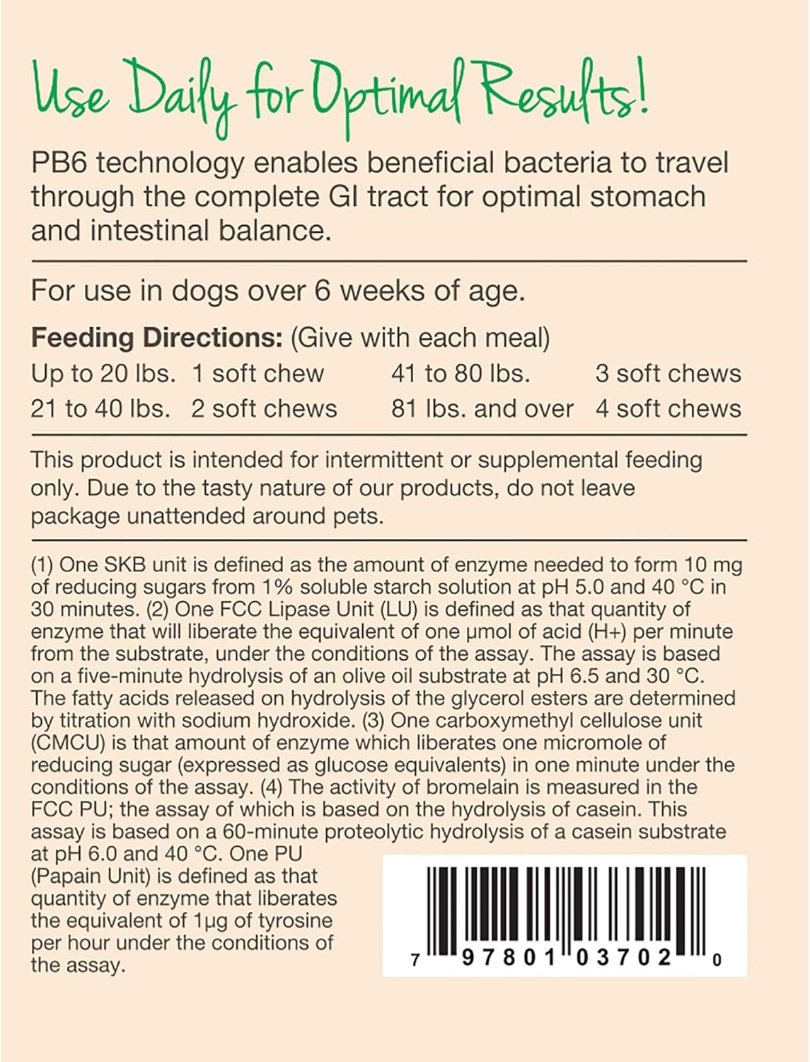 NaturVet – Glucosamine DS Plus - Level 2 Moderate Care – Supports Healthy Hip & Joint Function – 70 Soft Chews & Advanced Probiotics and Enzymes Supplement, Plus Vet Strength Probiotic 70 Soft Chews