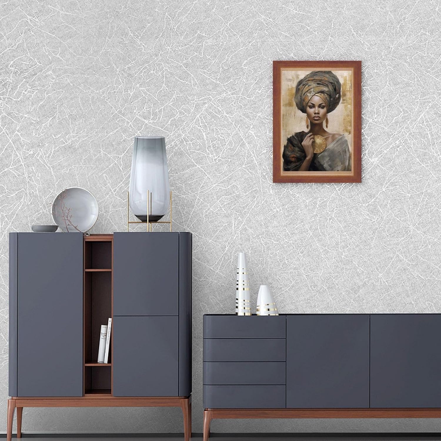 Puzzles for Adults 300 Pieces African Black Woman American Queen Formation Wooden Decor Funny Decompress Game Holidays Wall Art Gift Jigsaw Puzzle