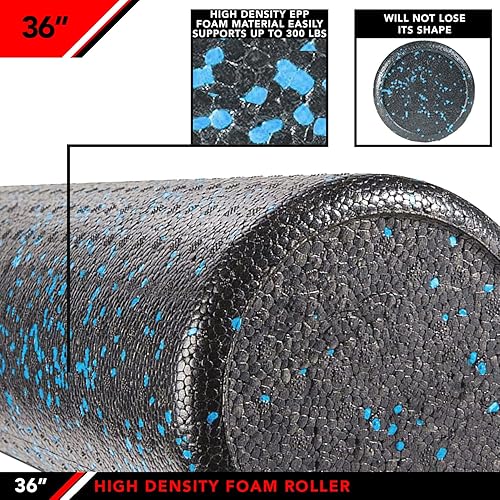 Miniatura 4 de JFIT High Density Foam Roller - Multiple Styles
