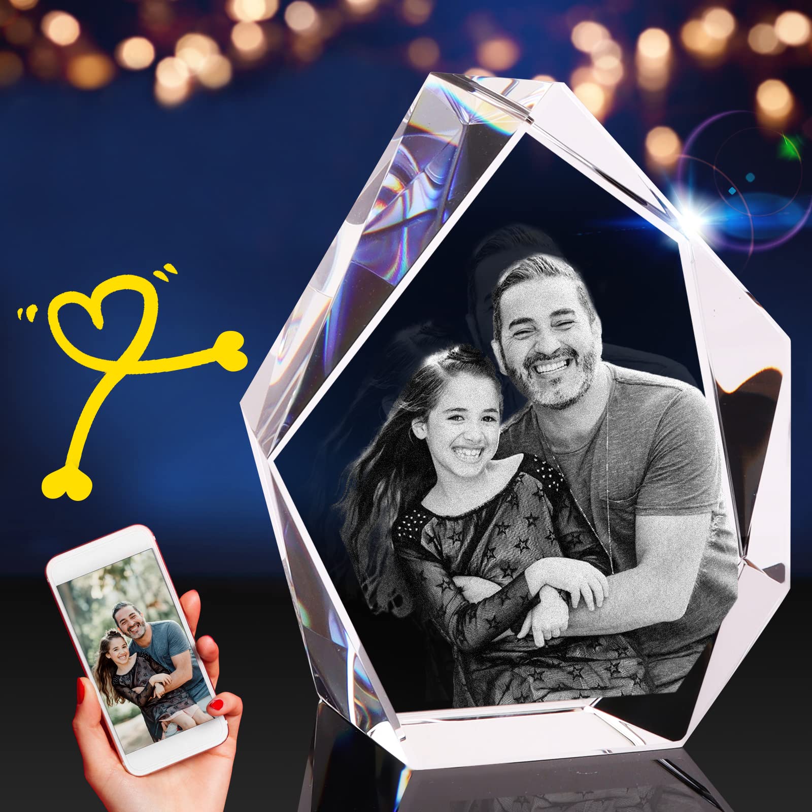 3DPIXDANCE 3D Crystal Photo