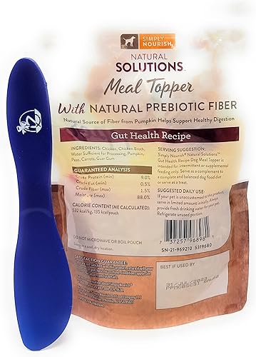 Miniatura 2 de Simply Nourish Gut Health - Cubrecomida para perros con soporte para la digestión de pollo y calabaza, bolsas grandes de 9 onzas (paquete de 6) y