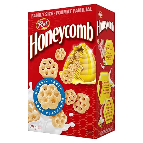 Miniatura 8 de Post Tamaño familiar de cereales de panal, 20.99 oz21 onzas, caja importado de Canadá