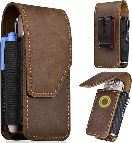Leather SE015-BR knife