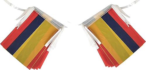 Vista 69 de ZXvZYT Cadena de bandera haitiana de Haití, pequeñas mini banderines de Haití, para gran apertura, eventos deportivos nacionales, decoraciones