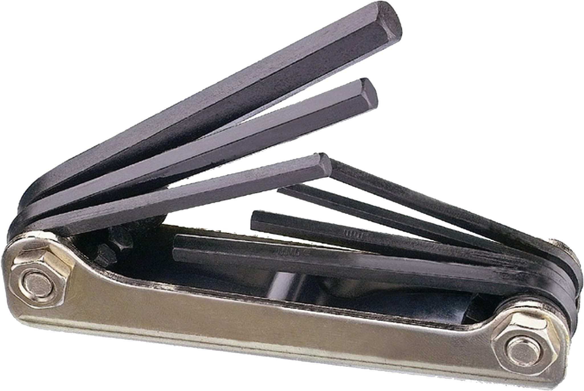 Homevision Technology HVHL0117 7 Piece Folding Hex Key Set, Black