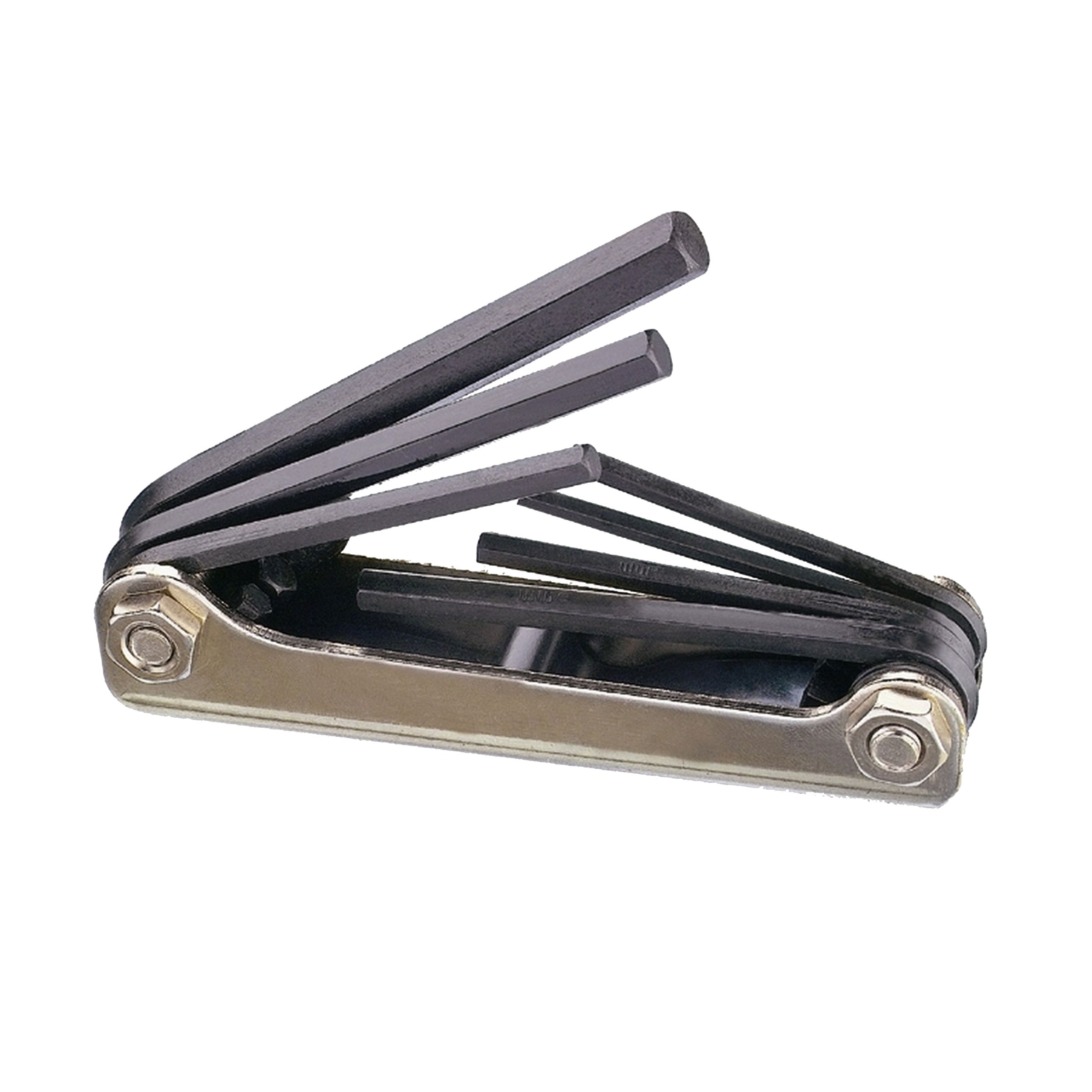 Homevision Technology HVHL0117 7 Piece Folding Hex Key Set, Black