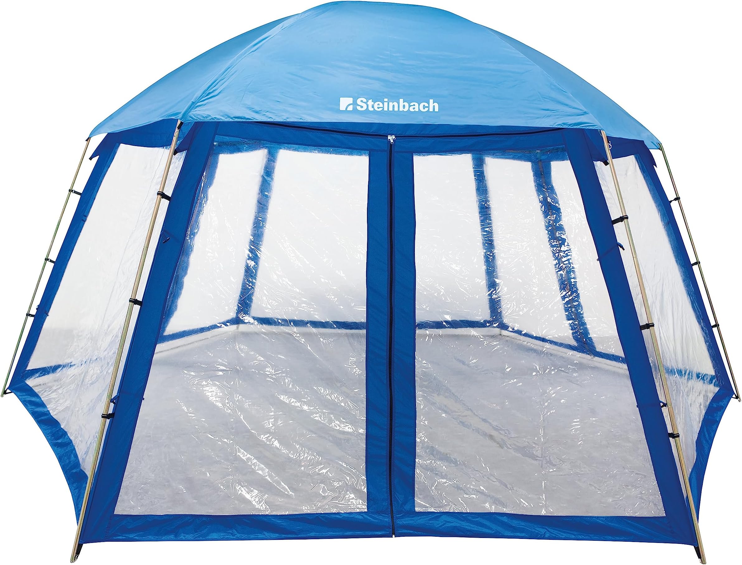 Steinbach Mega Pool Roof – 036425 – For Pools up to Diameter 457 cm – Sun Protection, Quick Warming of Pool Water and Less Pollution – 600 x 520 x 280 cm (L x W x H)