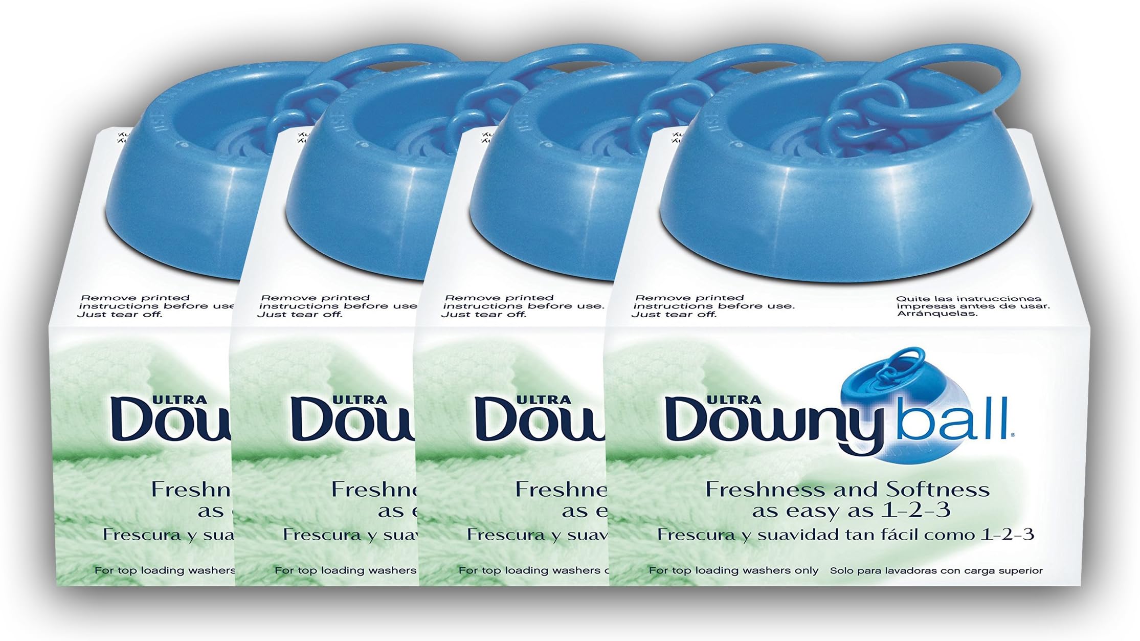 Downy Ball Automatic Dosing Dispenser (Pack of 4)
