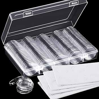 Amazon | Mollytek コインカプセル セット コインケース ボックス 記念