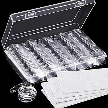 Amazon | Mollytek コインカプセル セット コインケース ボックス 記念