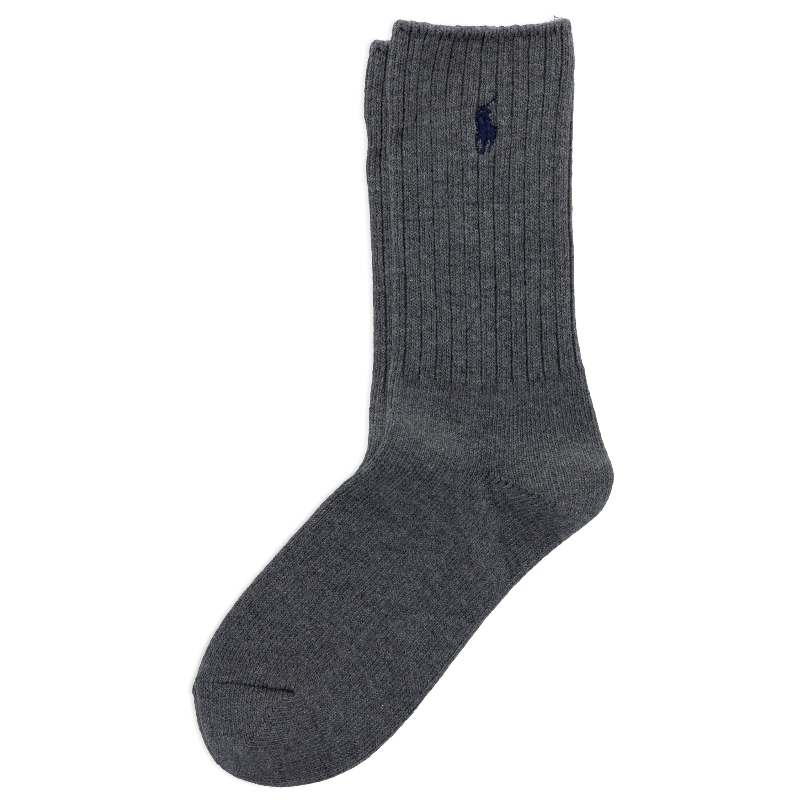POLO RALPH LAUREN Women's Casual Solid Color Crew Socks (1-Pair)