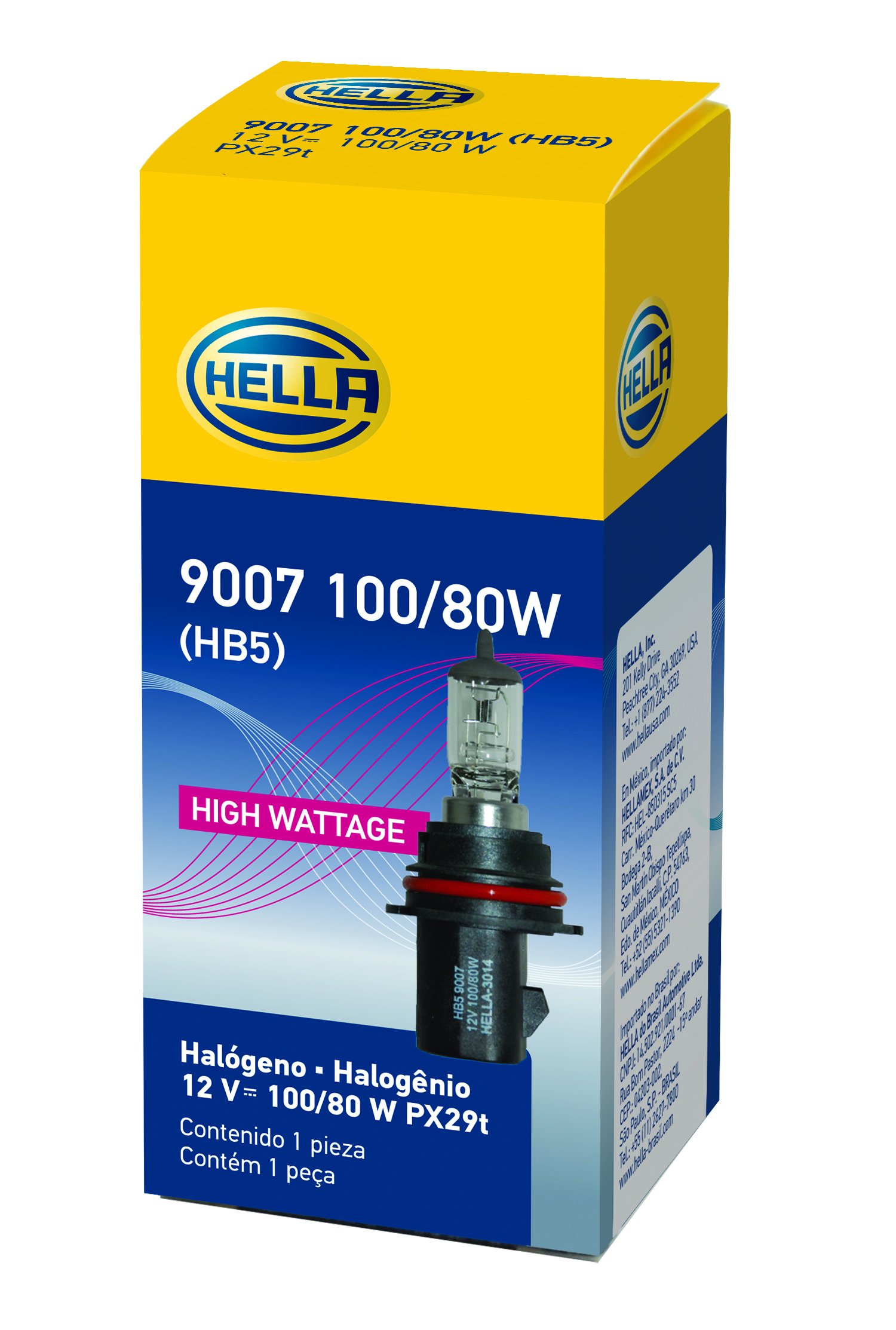 Hella hla-h83175051 HB 9007 12 V 100/80 Halogenlampe Off Road Gebrauch