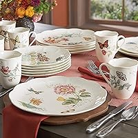 Vista 139 de Lenox Butterfly Meadow 817046 - Juego de 6 platos para aperitivos, 3.05 libras