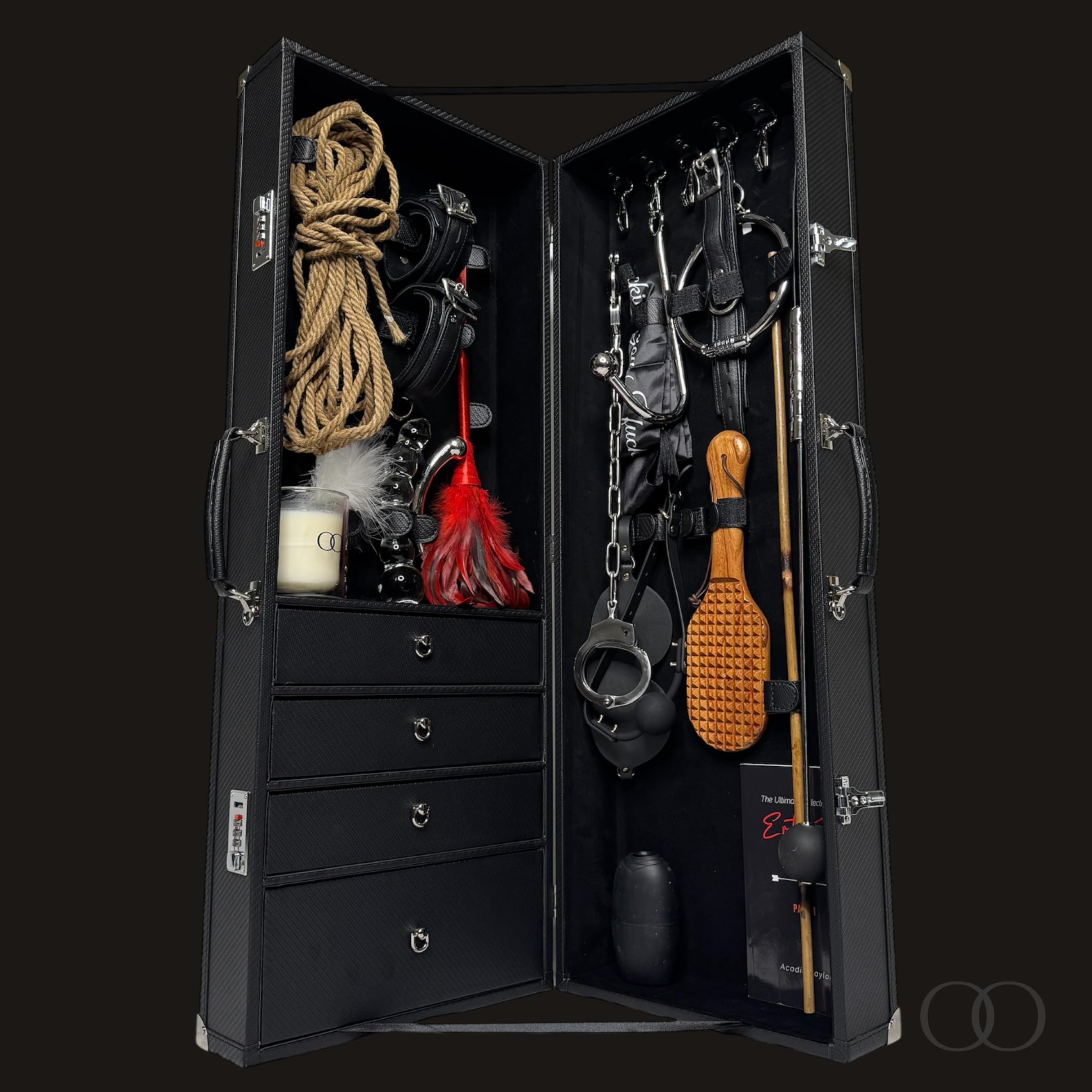 Amazon.com: Luxury Lockable Storage Trunk – Discreet Faux Leather