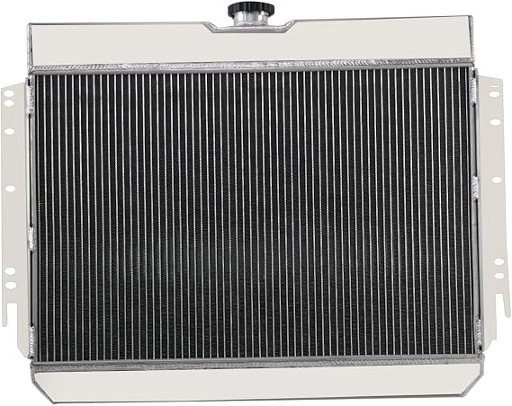 4 Rows Aluminum Radiator Fit 1964-1967 Chevy Chevelle/EL Camino/Impala I6/V8