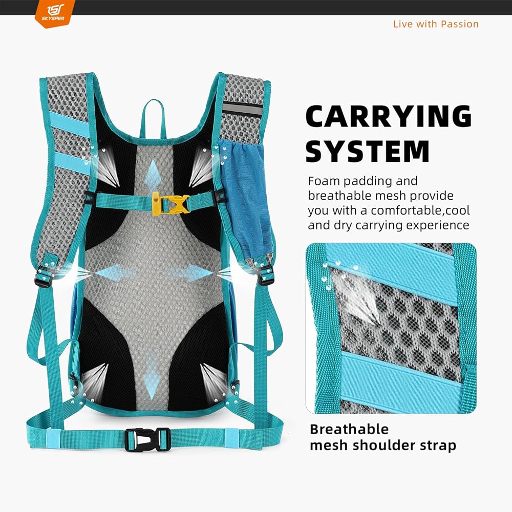 SKYSPER 15L Sac à Dos de Randonné Leger Réistant