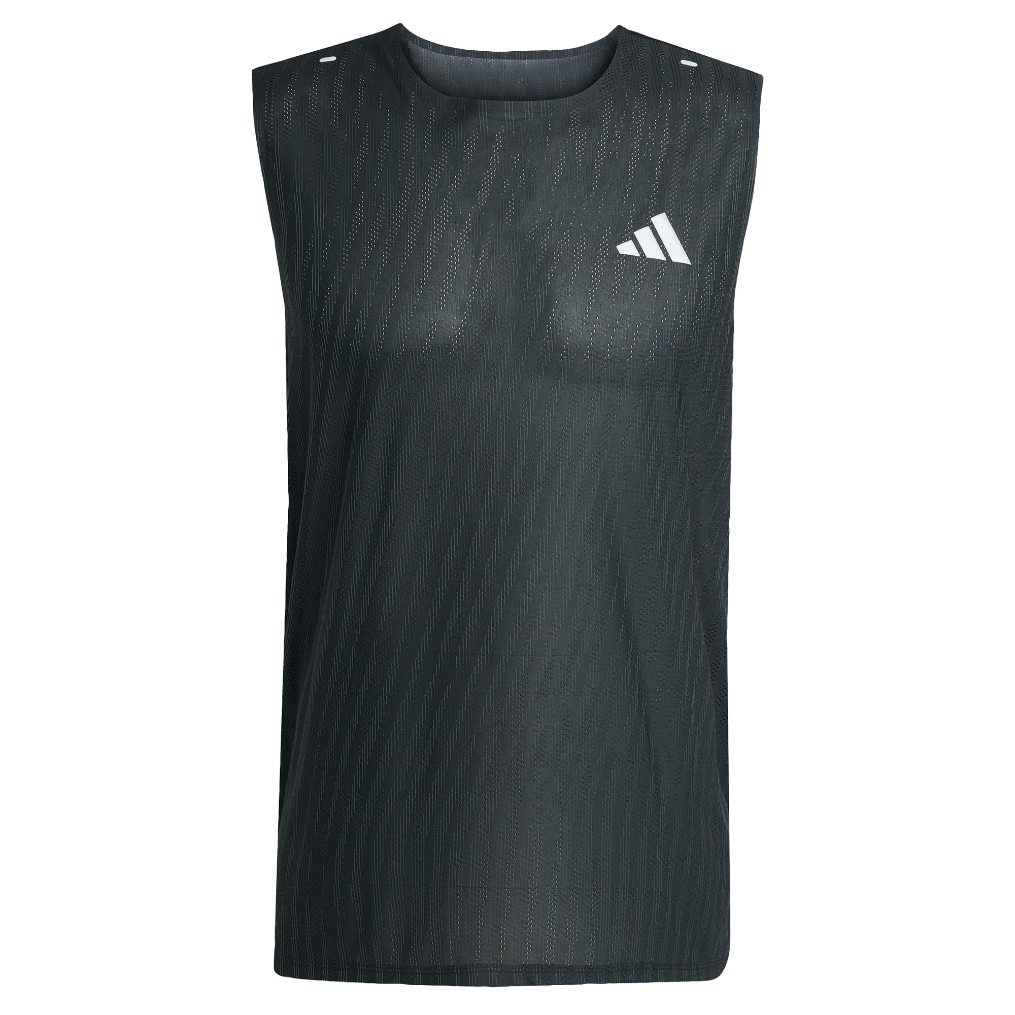 Adidas Men's Black / Grey Six Adi365 Running Climacool+ Tank Top