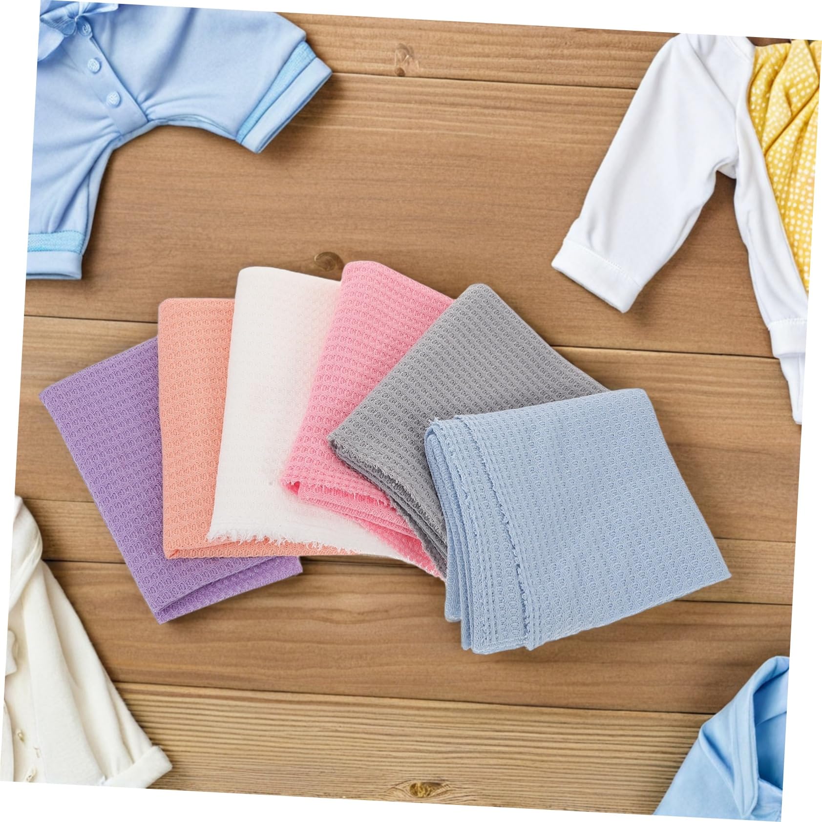 TOYANDONA 6piezas Fotografía De Swaddle Paños para Fotos De Bebés Fulares para Recién Nacidos para Sesión De Fotos Niñas