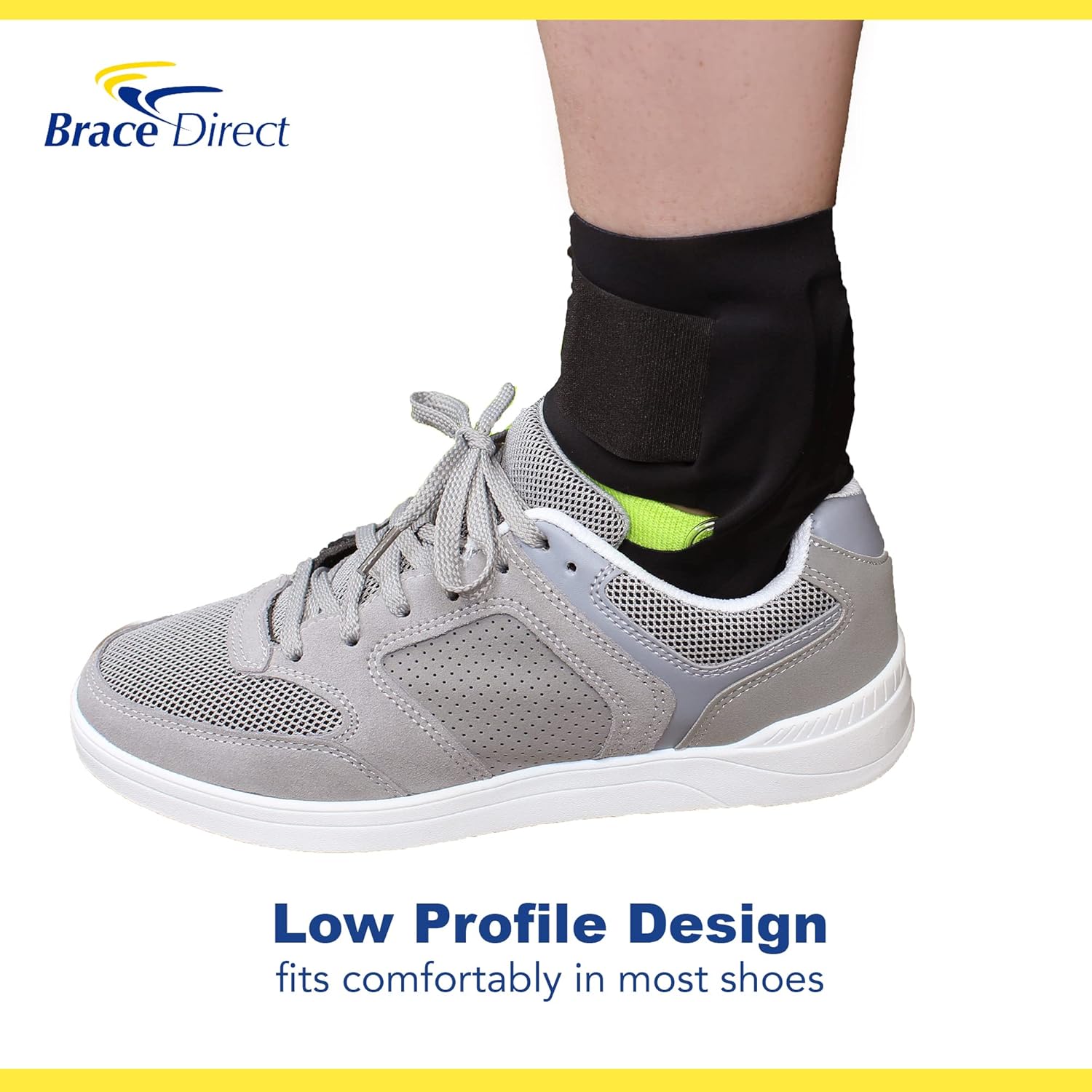 Brace Direct Plantar Fasciitis and Achilles Tendonitis Relief Daytime Air Pressure Foot Brace Strap - Support for Mild and Moderate Foot Pain Relief : Health & Household