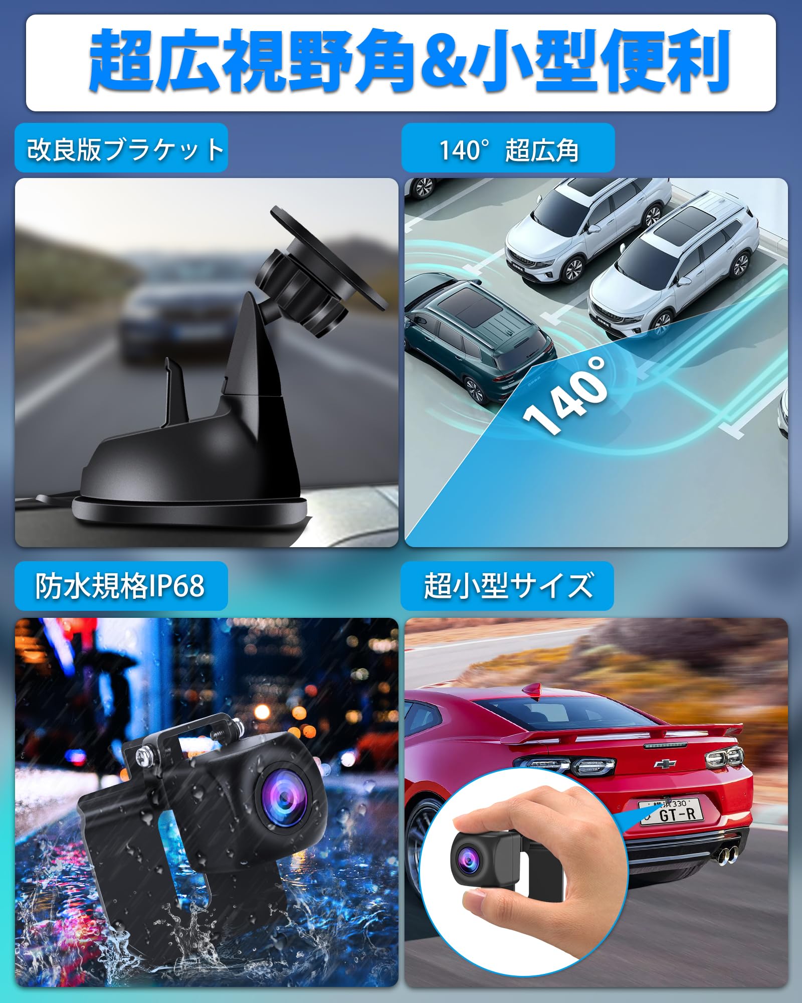 Amazon.co.jp: Jansite 5 インチAHDバックカメラモニターセット【新