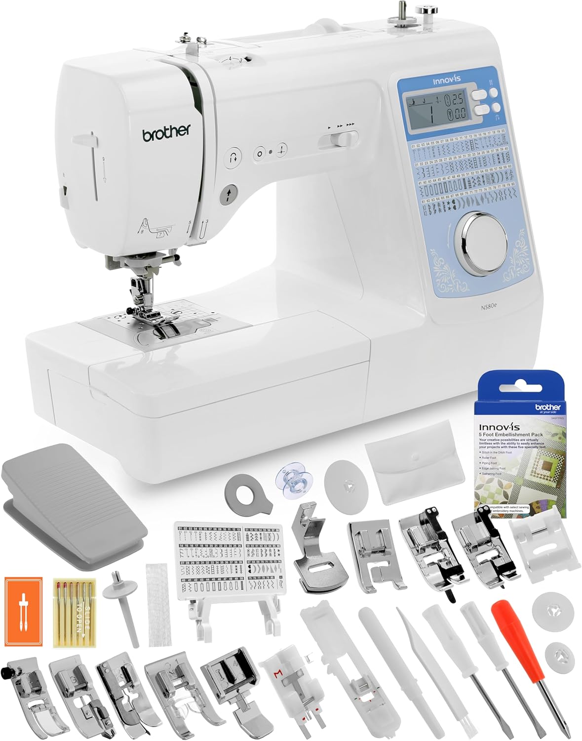 Brother Innovis NS80E Computerized Sewing Machine w