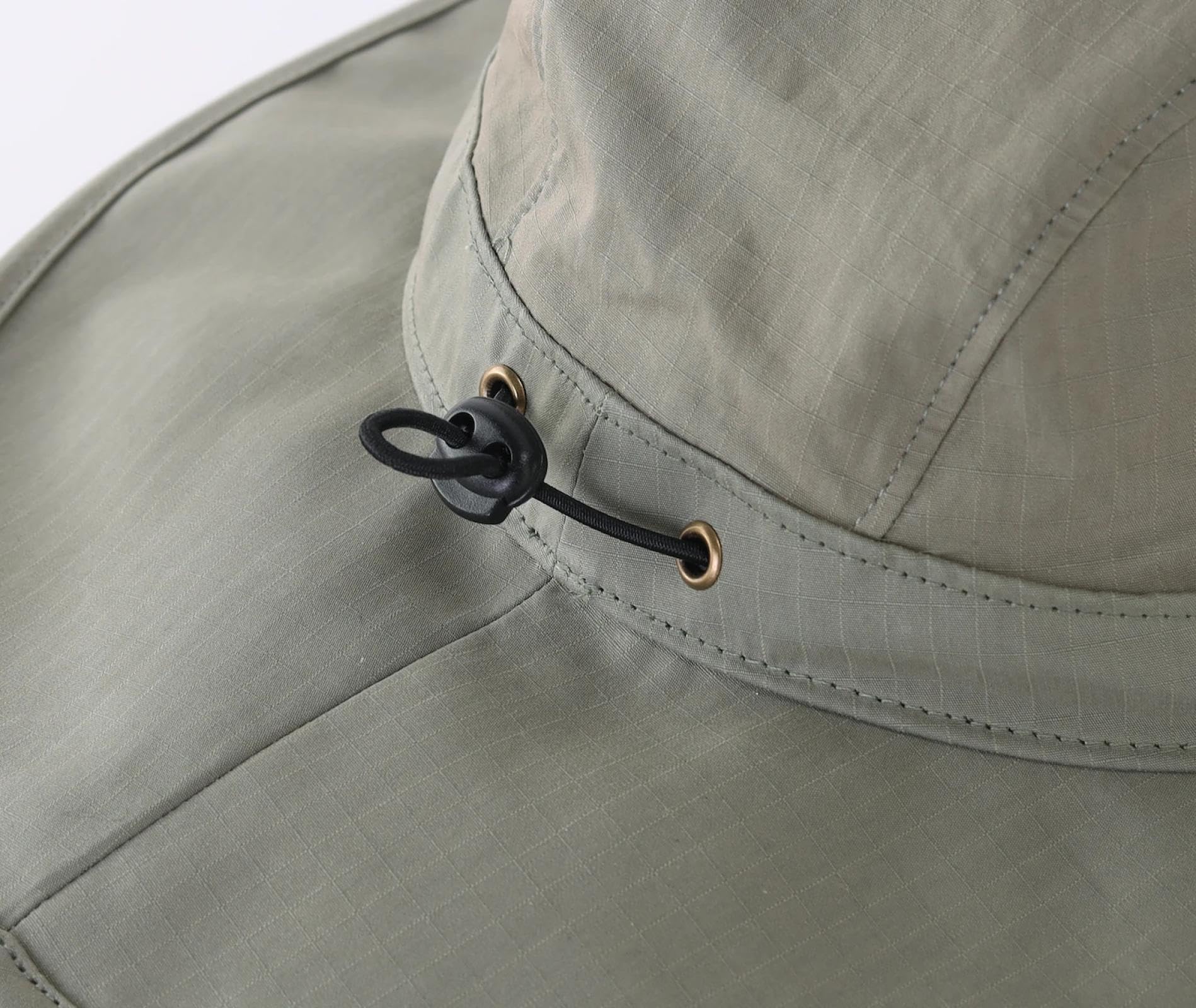 Cappello da Pescatore Berretto Cappello da Sole A Secchiello da Uomo da Donna A Tesa Larga Cappello da Pesca Maschile Traspirante E Regolabile con Protezione Solare