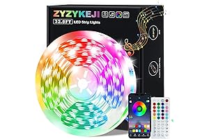32.8ft LED Lights for Bedroom: Illuminate Your Space!