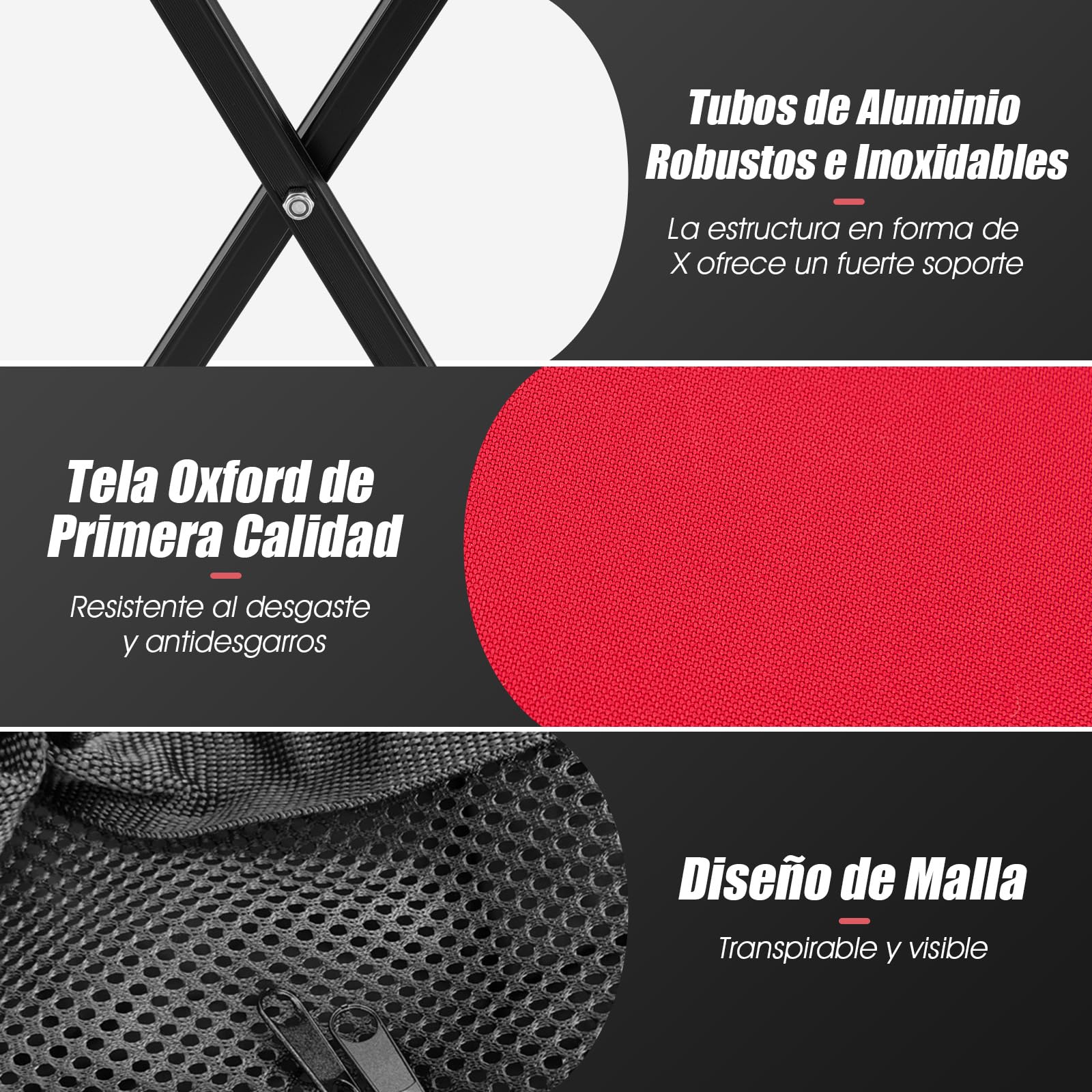 GYMAX Carrito para Pelotas de Tenis, con Marco de Aluminio y Bolsa de Transporte, Carrito de Tenis de hasta 30 kg, Carrito de Transporte para Pelotas de Tenis, Béisbol y Pelotas de Pickball