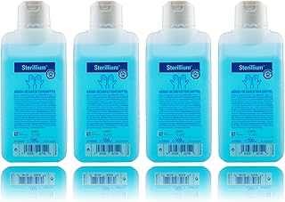 4x Sterillium 500ml Hände Desinfektionsmittel für sicheren effizienten hautverträglichen Infektionsschutz (4 x 500ml)