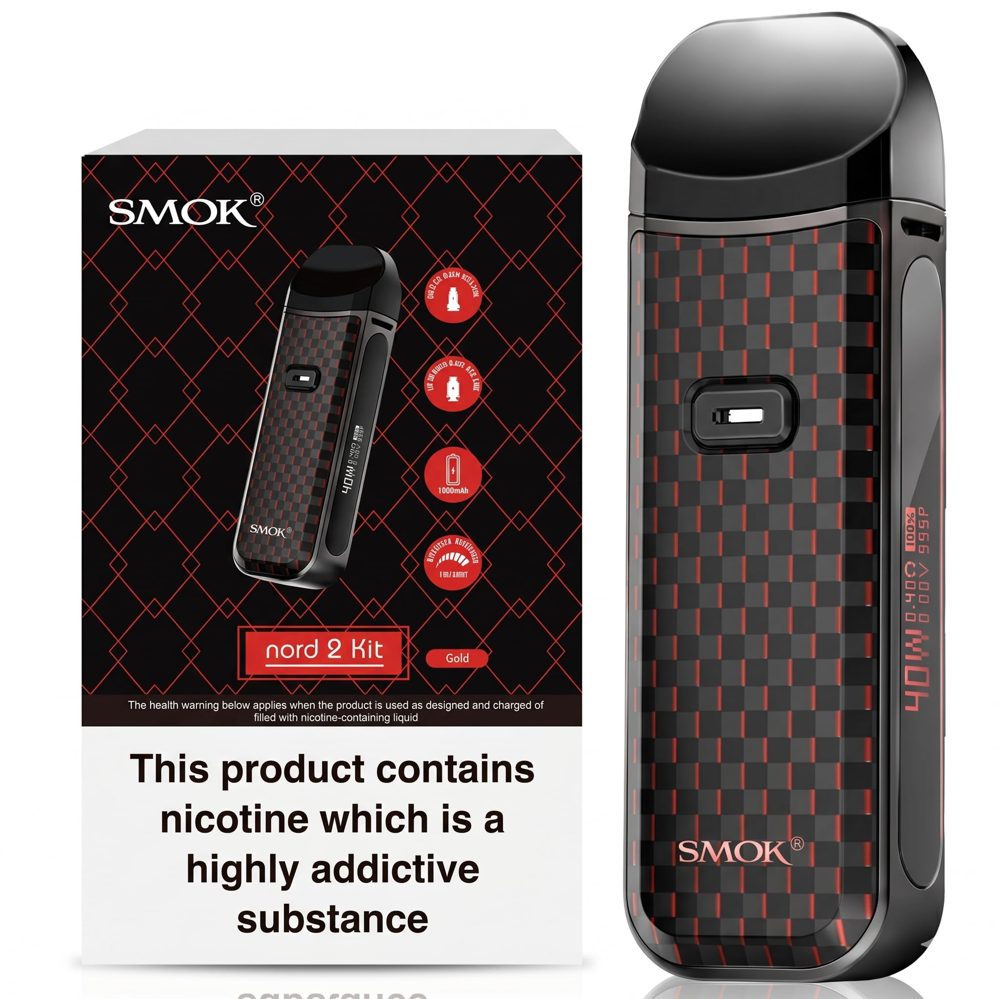smok nord 2 SMOK NORD 2 40W Pod System main image 1