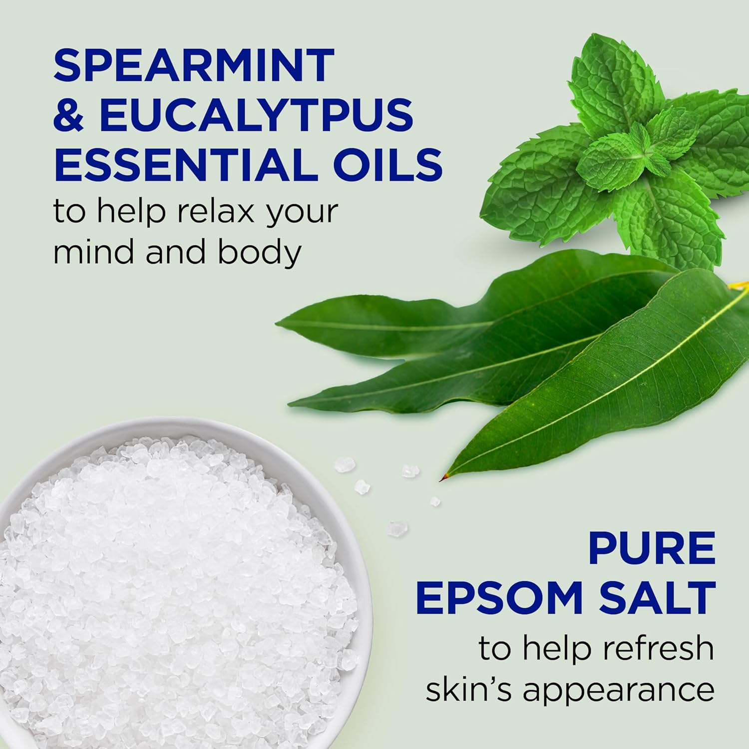 Dr Teal's Foaming Bath with Pure Epsom Salt, Relax & Relief with Eucalyptus & Spearmint, 34 fl oz (Pack of 2) - Image 2