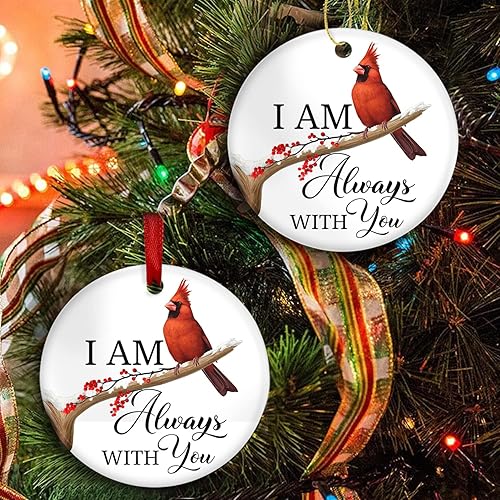 Miniatura 6 de Decoraciones para árbol de Navidad de simpatía, adorno de Navidad 2024, regalos conmemorativos de condolencias de Navidad por la pérdida de un ser