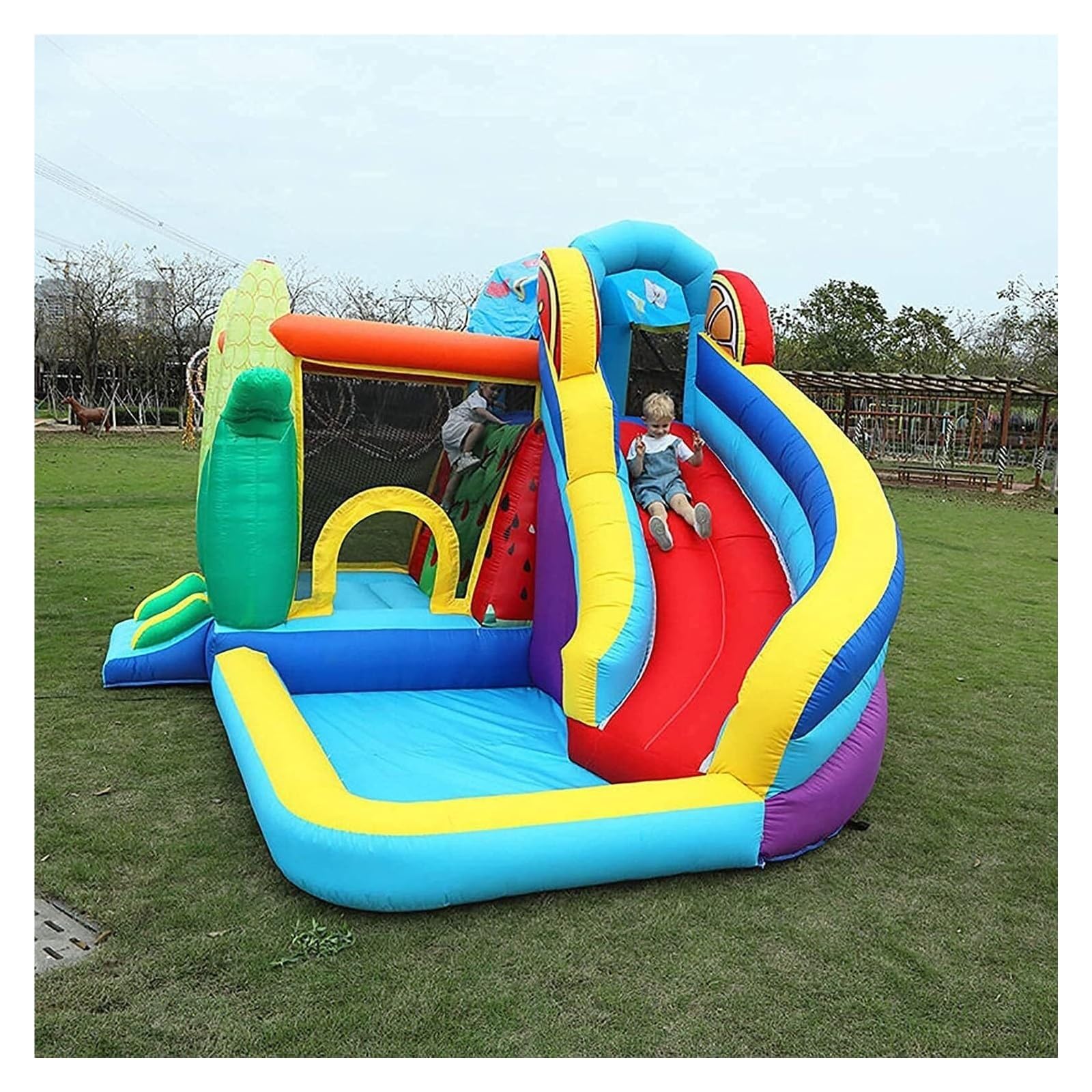 Castillo Hinchable, Castillo Hinchable casa Inflable Despedida Durabilidad