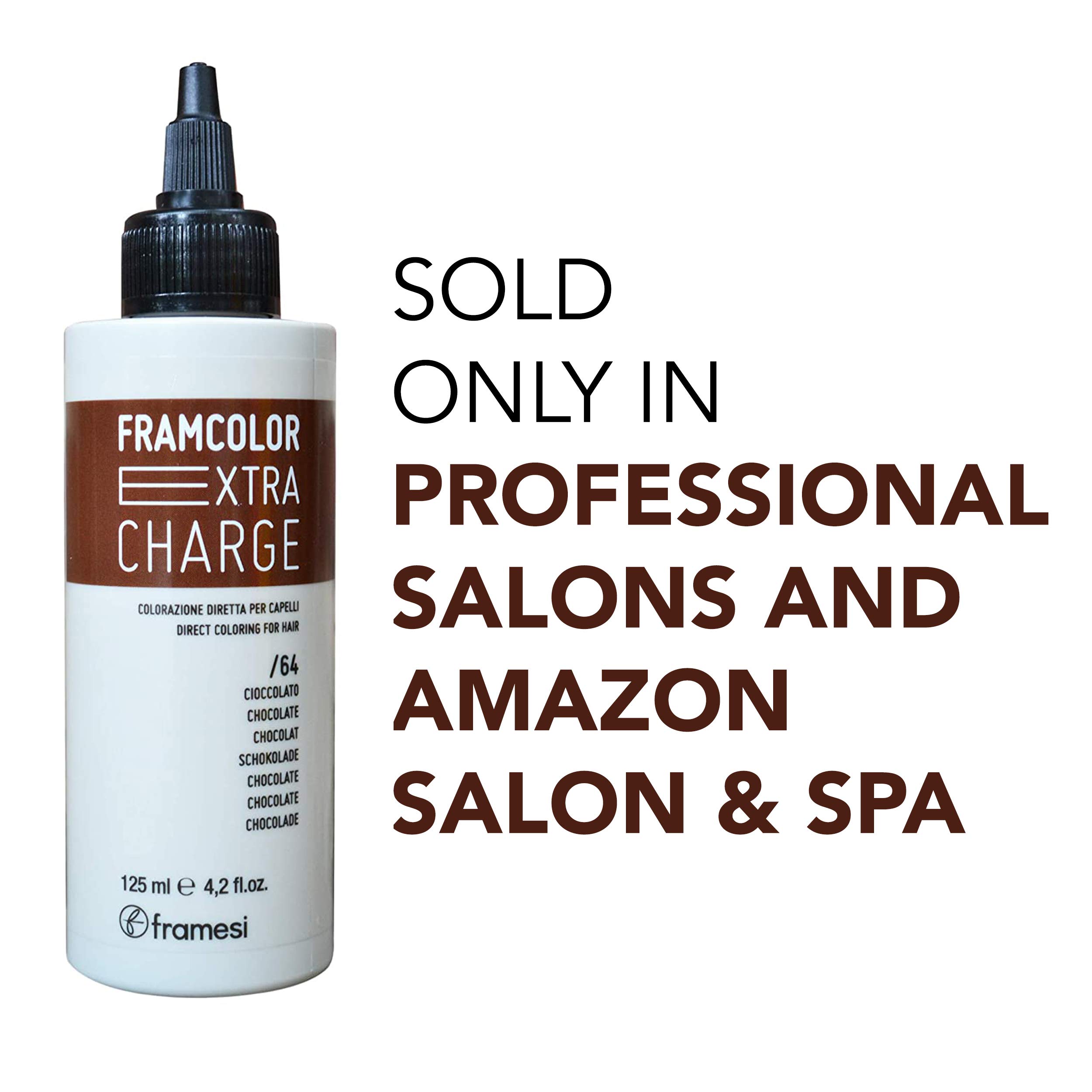 Framesi Framcolor Extra Charge Chocolate, 4.2 fl oz, Color Refreshing Hair Treatment