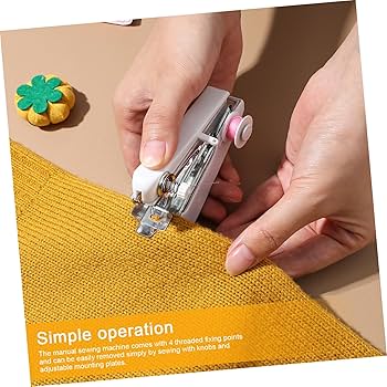 Amazon.co.jp: NUOBESTY 手持ちミシン DIYミシン 衣類 刺繍機