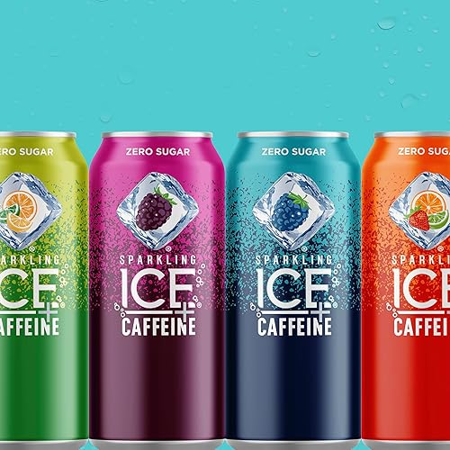Miniatura 5 de Sparkling Ice + Paquete variado de cafeína frambuesa negraframbuesa azulcítricos fresacítricos cítricos Twist de 12 latas de 16 onzas
