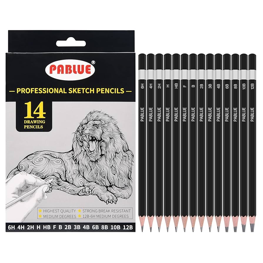 筆記具 STABILO micro8000 4B 3B 2B HB H 2H 3H 4H Amazon.com