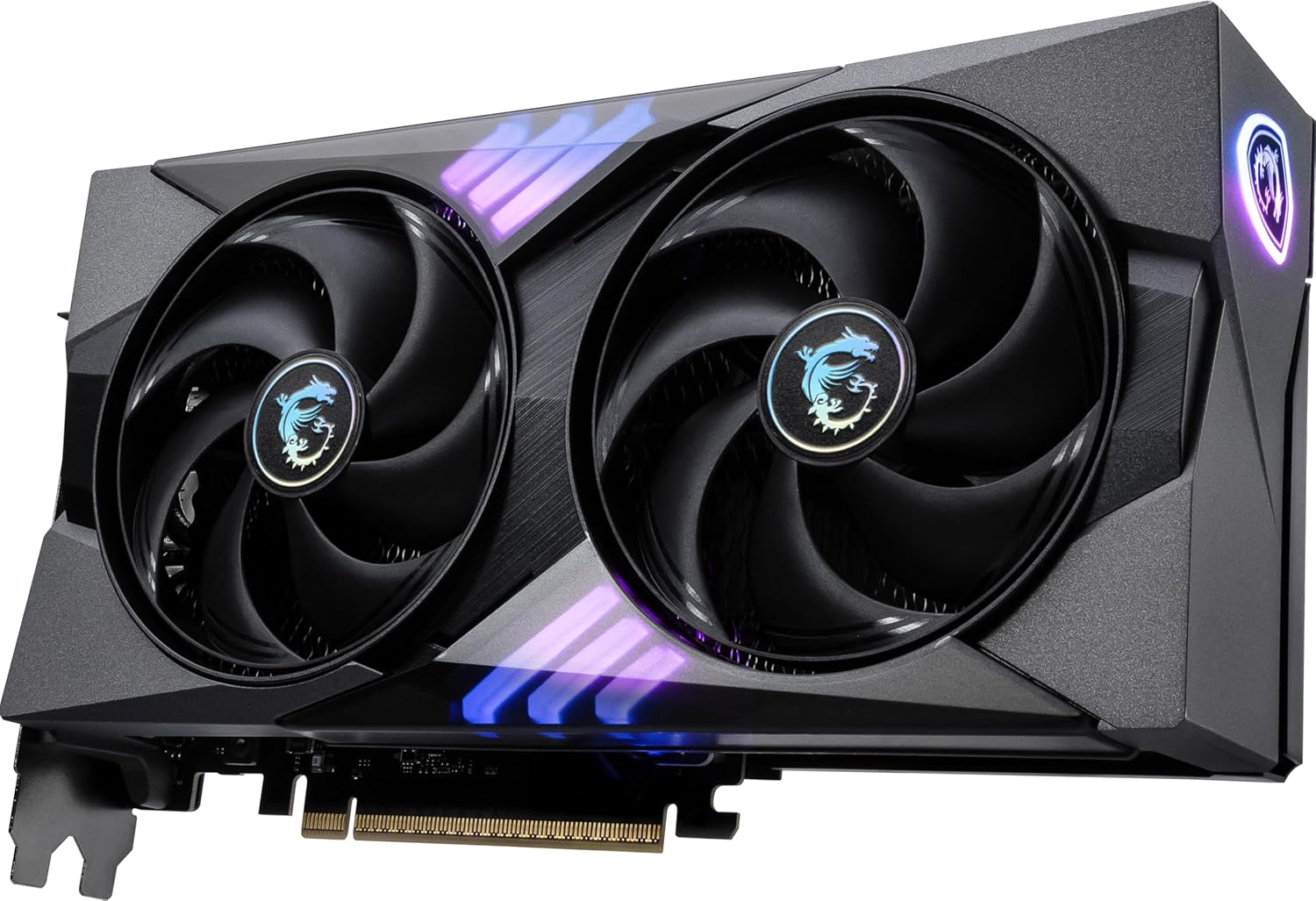 MSI NVIDIA GeForce RTX 5060 Ti 16G Shadow 2X OC Graphics Card - 16GB GDDR7 (28 GB/s /192 Bits), PCIe 5.0 - Dual Fan (2 x STORMFORCE Fans), HDMI 2.1b, DisplayPort 2.1b