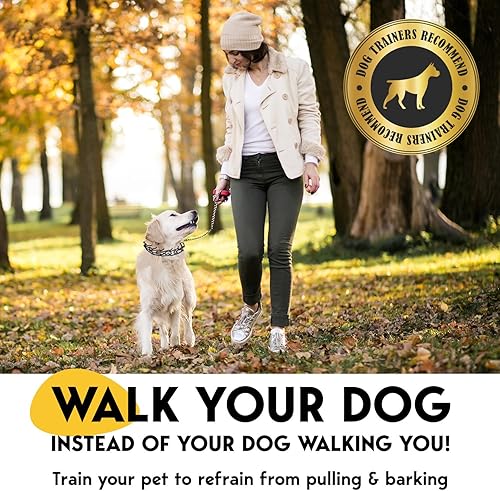 Miniatura 2 de PetJett - Collar de punta para perros, collar ajustable de entrenamiento para perros, collar de pellizco para perros, herramienta de liberación