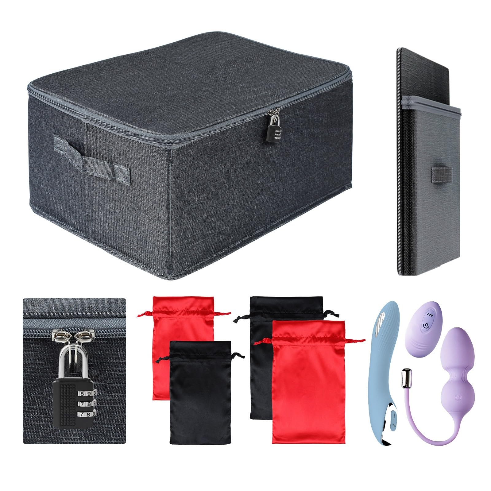 porn sex toys. Amazon.com: Locking Storage Box for Sex Toys | Portable Ditty Travel Box