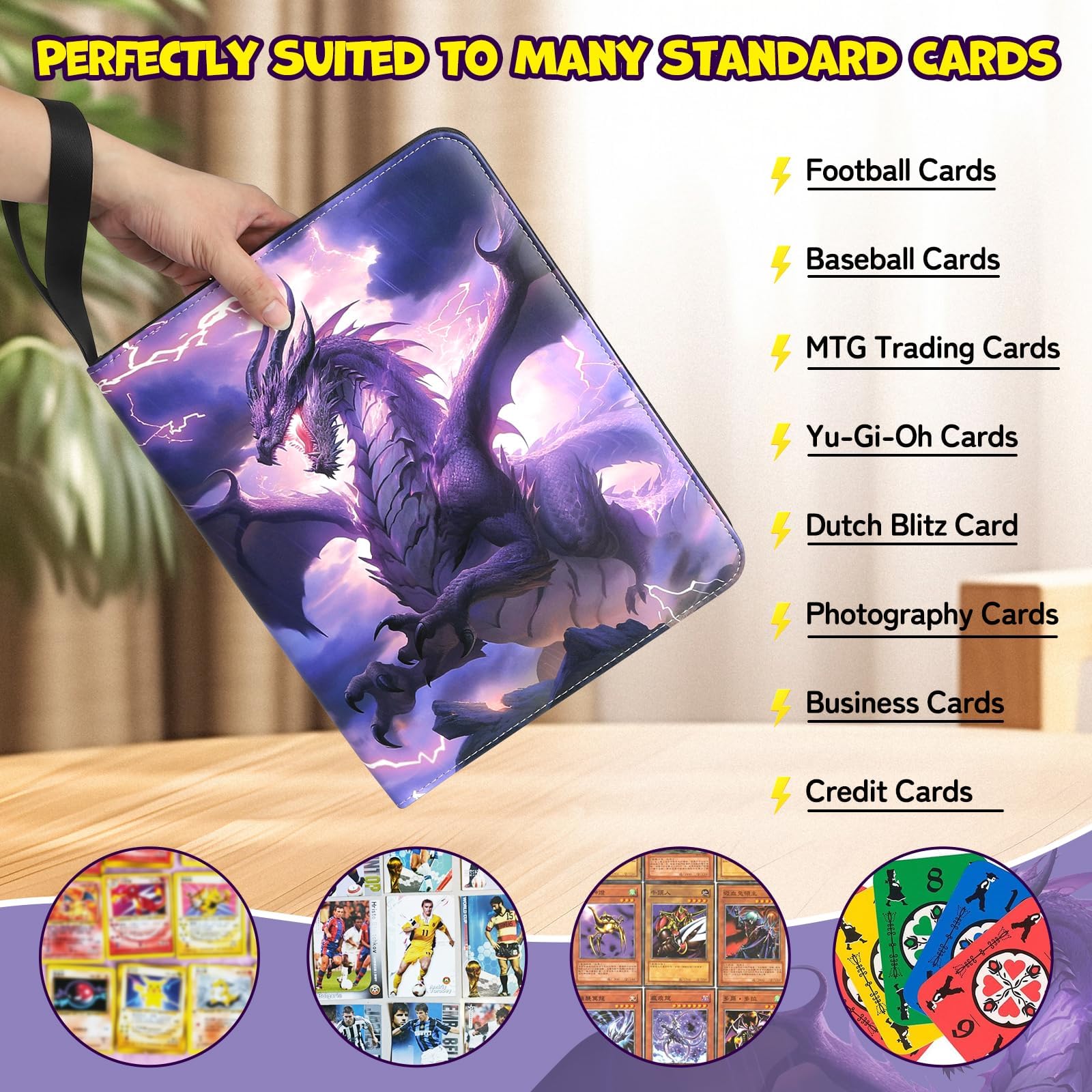 pokemon binder 900 cards Pokmon Card Binder 9-Pockets Trading Card Binder 900 Pockets