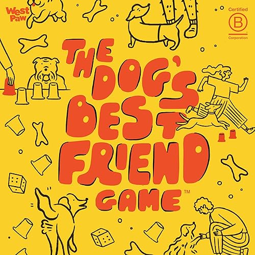 Miniatura 8 de WEST PAW Dog's Best Friend Game - Divertido juego familiar para niños y adultos - Tarjetas de consejos de tablero, desafío y entrenamiento de perros