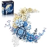 Moon Flower Building Set Botanical Collection Blossom for Wall Decor -934pcs