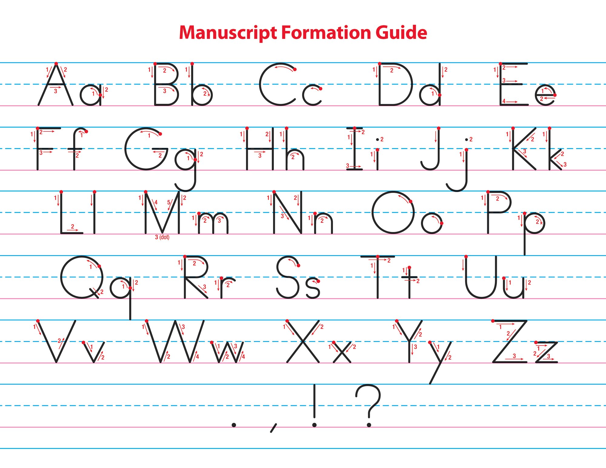 ABC Writing Tablet - Abeka K4 4 Year Old Kindergarten Manuscript Penmanship Student Work Book - Image 3